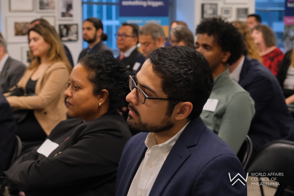 World Affairs Council of Philadelphia audience at the Investing in Latin America event, March 10, 2026